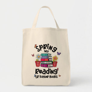 Bolsa Tote Primavera em Leitura TR Livros Kohler