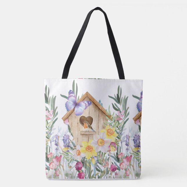 Bolsa Tote primavera, estilo (Frente)