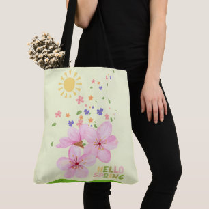 Bolsa Tote primavera, estilo nomo
