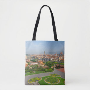 Bolsa Tote Primavera floresce em Florença