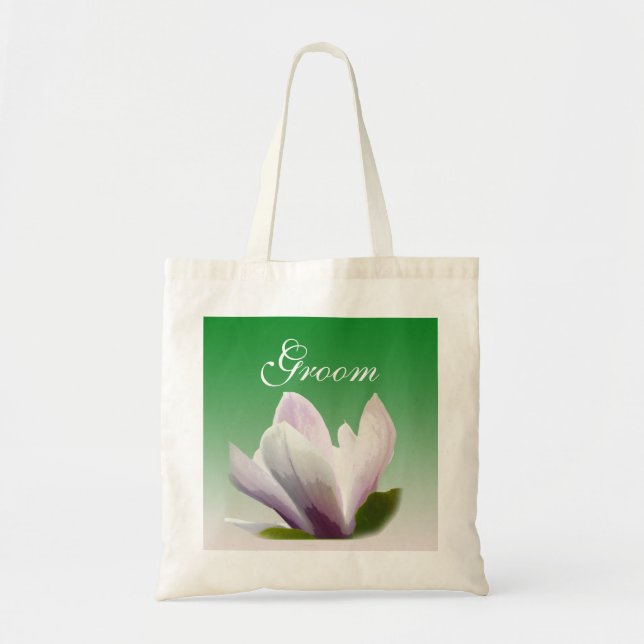 Bolsa Tote primavera magnólia (Frente)