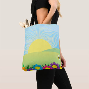 Bolsa Tote Primavera Meadow