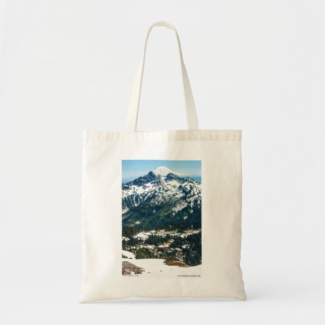 Bolsa Tote Primavera nas montanhas (Frente)