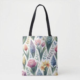 Bolsa Tote Primavera para a Páscoa