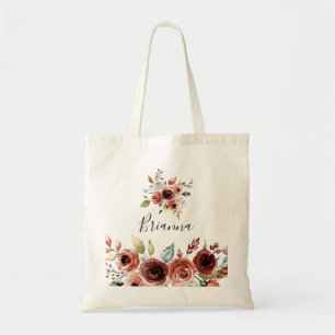 Bolsa Tote Primavera - Saco de Tote de Bridesmaid Floral