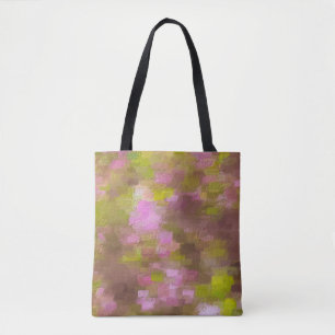 Bolsa Tote Primavera Season Pinks Abstrato
