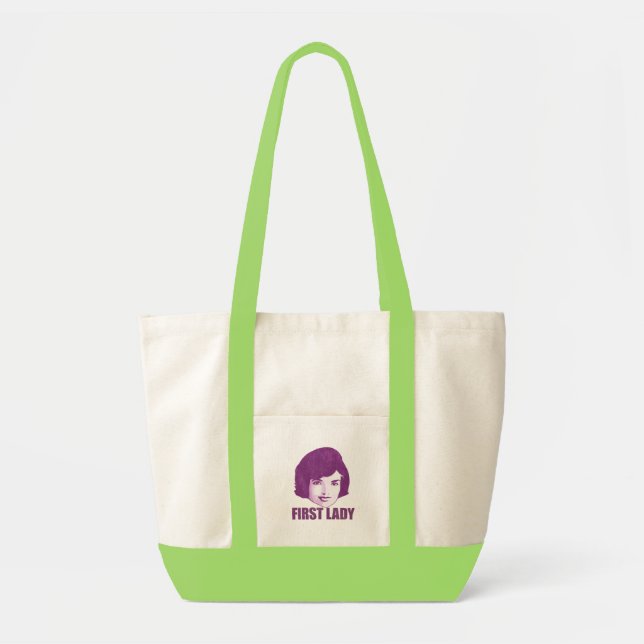 Bolsa Tote Primeira senhora Jackie O Saco (Frente)