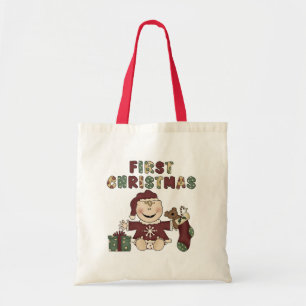 Bolsa Tote Primeiras Camisetas e presentes de Natal