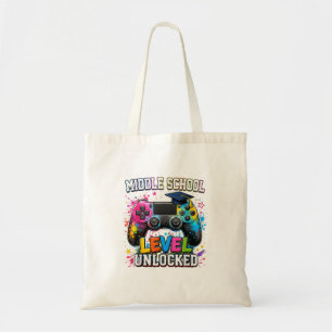 Bolsa Tote Primeiro Dia de Volta à Escola de Ensino Fundament