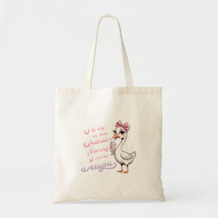 Bolsa Tote Primeiro Jesus Acha Um Delicioso Design De Ganso 6