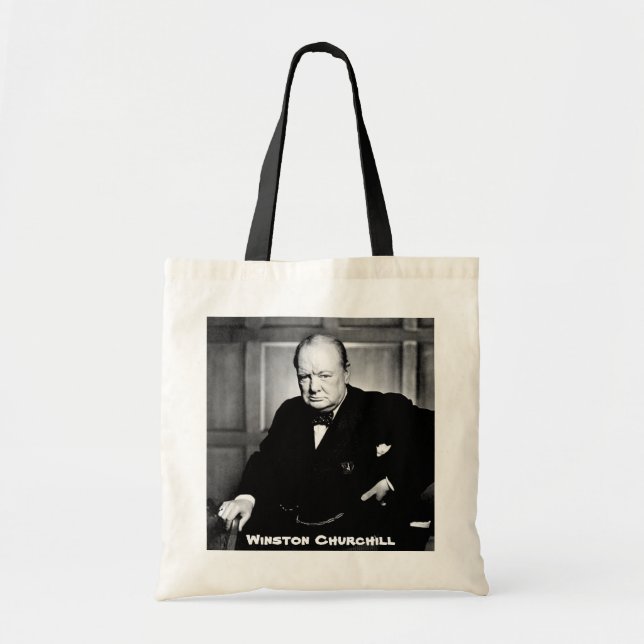 Bolsa Tote Primeiro ministro britânico senhor Winston (Frente)