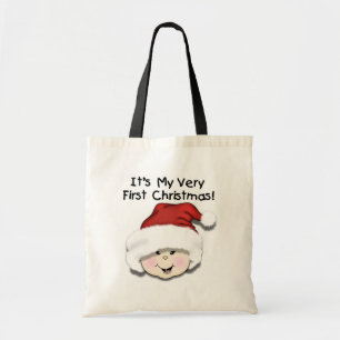 Bolsa Tote Primeiro Natal em Camisetas e presentes asiáticos