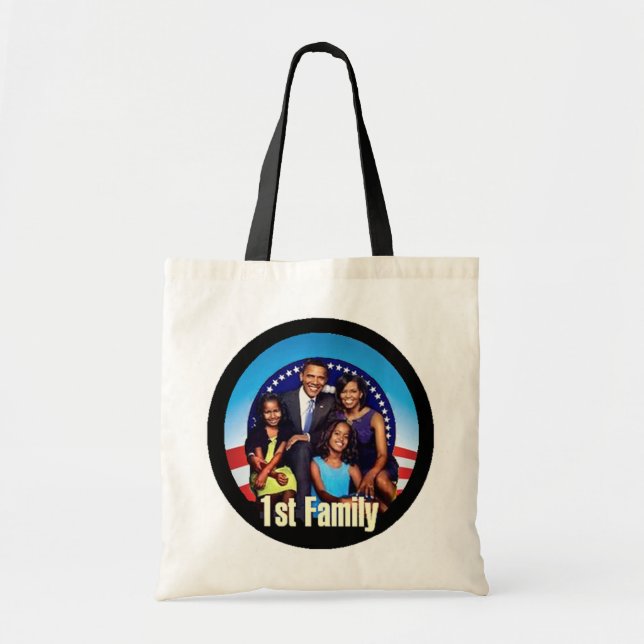 Bolsa Tote PRIMEIRO saco da FAMÍLIA (Frente)