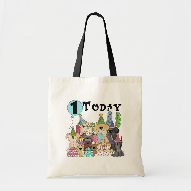 Bolsa Tote Primeiros aniversarios e presentes de Camiseta (Frente)