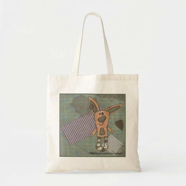 Bolsa Tote Primitive Bunny (Frente)