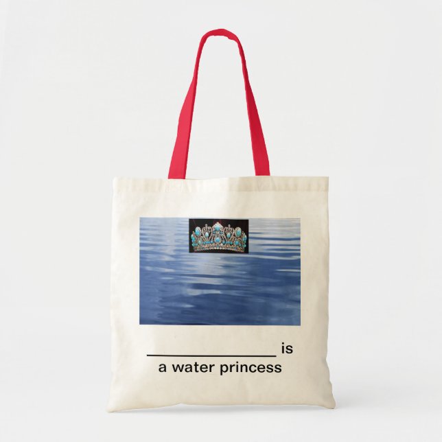 BOLSA TOTE PRINCESA DA ÁGUA (Frente)