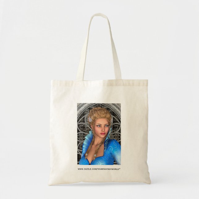 Bolsa Tote Princesa de Conto de Fadas (Frente)