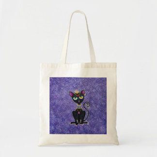 Bolsa Tote Princesa egípcia gato preto