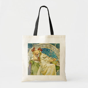 Bolsa Tote Princesa Jacinto Arte Nouveau de Alphonse Mucha