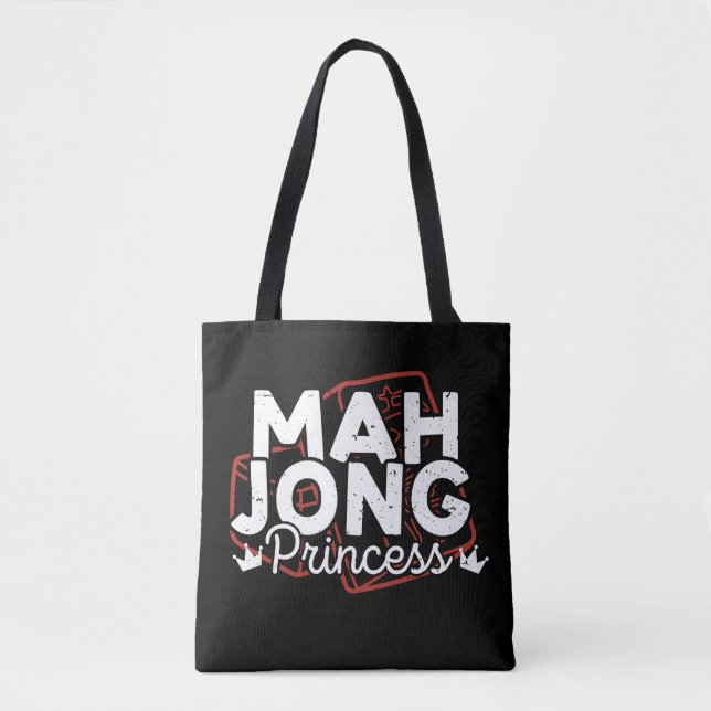 Bolsa Tote Princesa Mahjong | Funny mahjong (Frente)