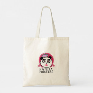 Bolsa Tote Princesa Panda Rainha Panda Fofa