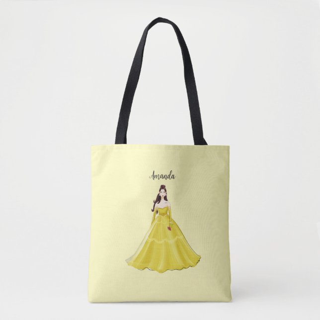 Bolsa Tote Princesa personalizada (Frente)