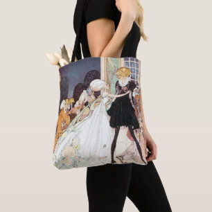Bolsa Tote Princesas de dança do vintage doze por Kay Nielse
