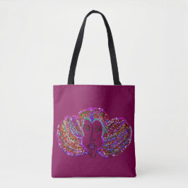 Bolsa Tote Princess Hair of Flowers