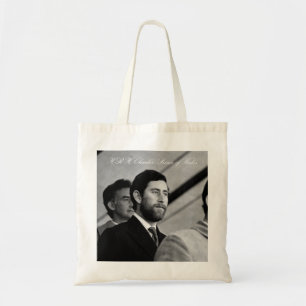 Bolsa Tote Príncipe Charles com Beard Badminton 1976