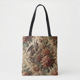 Bolsa Tote Príncipe das Brincadeiras - Barroco Impish Floral