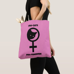 Bolsa Tote Pro Cats Pro Feminismo
