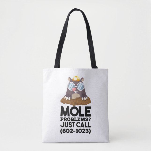 Bolsa Tote Problemas de Mol - Química (Frente)