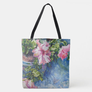 Bolsa Tote Procurando o rosa bonito