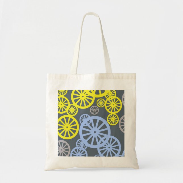 Bolsa Tote Produto Funky Happy Wheel Circle (Frente)