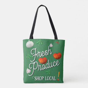 Bolsa Tote Produtos frescos, compre local
