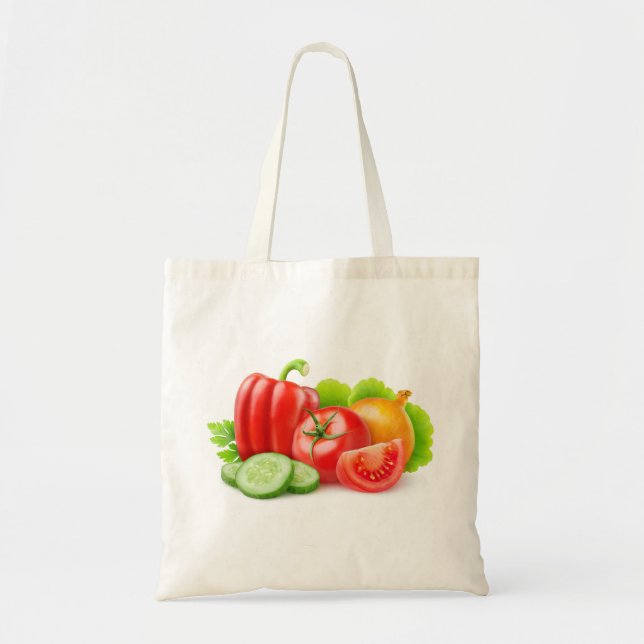 Bolsa Tote Produtos hortícolas frescos (Frente)