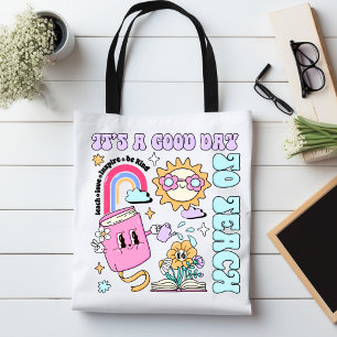 Bolsa Tote Professor bonito É um bom dia para ensinar Groovy