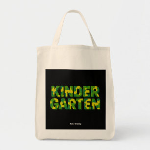 Bolsa Tote Professor Camouflage Meninos do Jardim de Infância