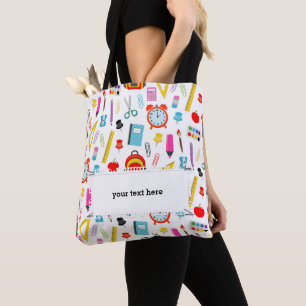 Bolsa Tote Professor Colorido Padrão Colorido