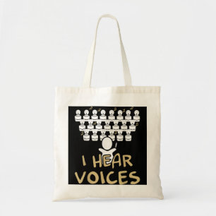 Bolsa Tote Professor Coro Que Ouço Vozes Chorister Tee