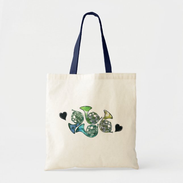 Bolsa Tote Professor de Banda de Marcha Cheia (Frente)