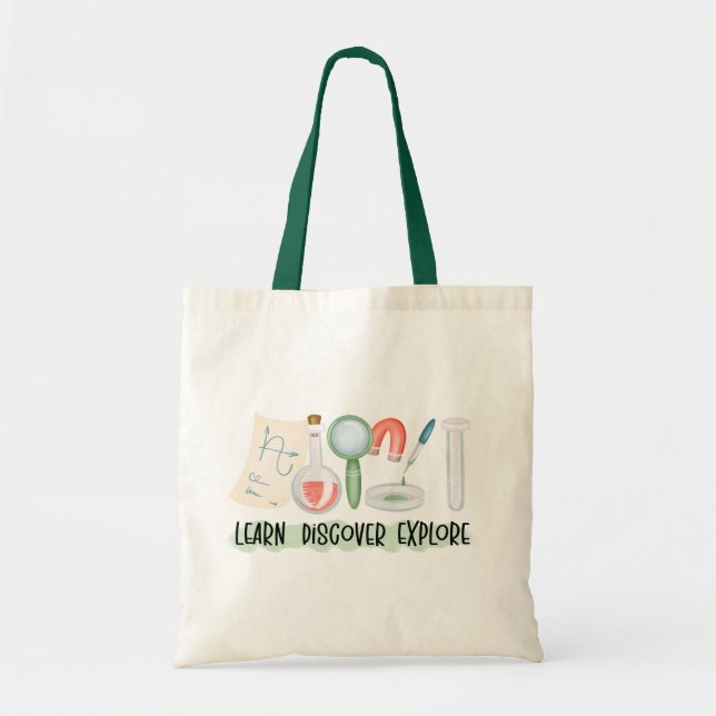 Bolsa Tote Professor de Ciências (Frente)