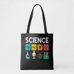 Bolsa Tote Professor de Ciências Química Biologia Física Estu