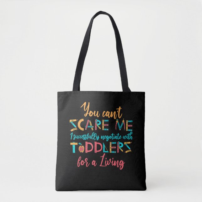 Bolsa Tote Professor de Creche de Cuidados Infantis (Frente)