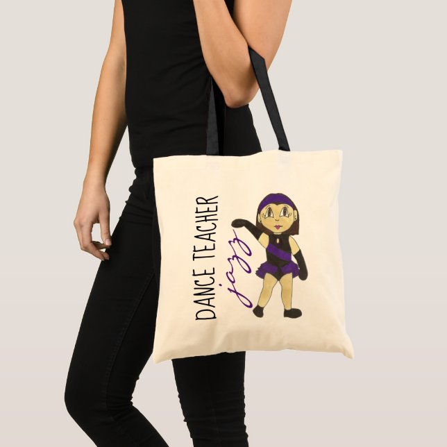 Bolsa Tote Professor de dança Jazz Instrutor de Classe Consid (Frente (produto))
