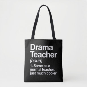 Bolsa Tote Professor de Drama Definição Escola Atuação Teatro