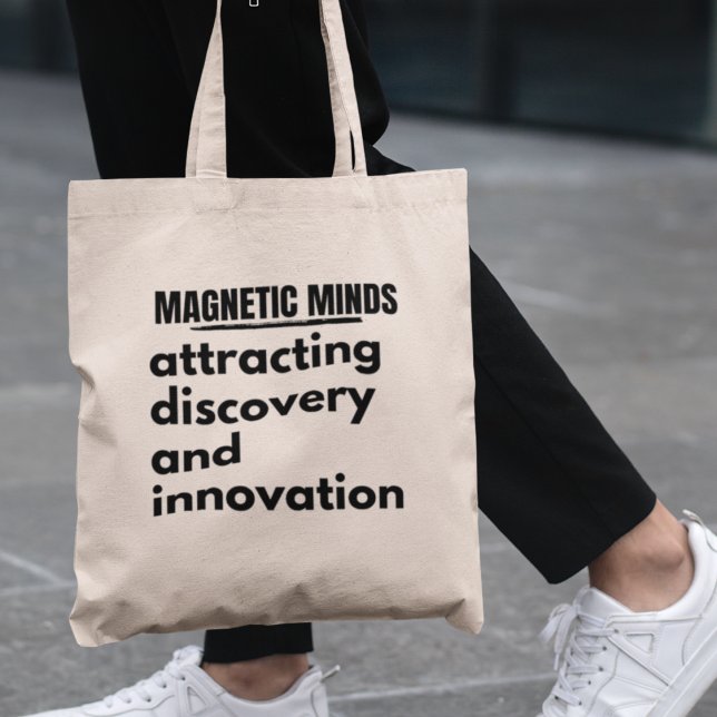 Bolsa Tote Professor de Física Mental Magnética (Shop now and inspire the next generation of scientists!)