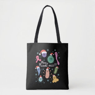 Bolsa Tote Professor de Microbiologia do Natal Microbe