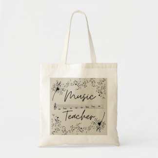 Bolsa Tote Professor de música moderna