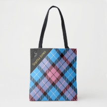 Professor de Tartan Personalizado Moderno Obrigado